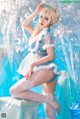 雯妹 Cosplay 冰雪 Snow Ice P32 No.2c18d5 Image No. 1