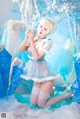 雯妹 Cosplay 冰雪 Snow Ice P17 No.863b44 Image No. 31