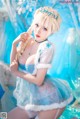 雯妹 Cosplay 冰雪 Snow Ice P7 No.9e6f6c Image No. 51