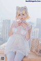 Coser@rioko凉凉子 Vol.024: 七夕月球女友 (42 photos )