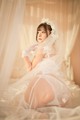 Cosplay Yuuhui玉汇 纯白花嫁 P36 No.e35726